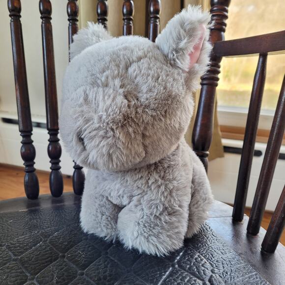 World's Softest Plush Gray Bunny Stuffed Animal Easter Rabbit - Picture 3 of 12
